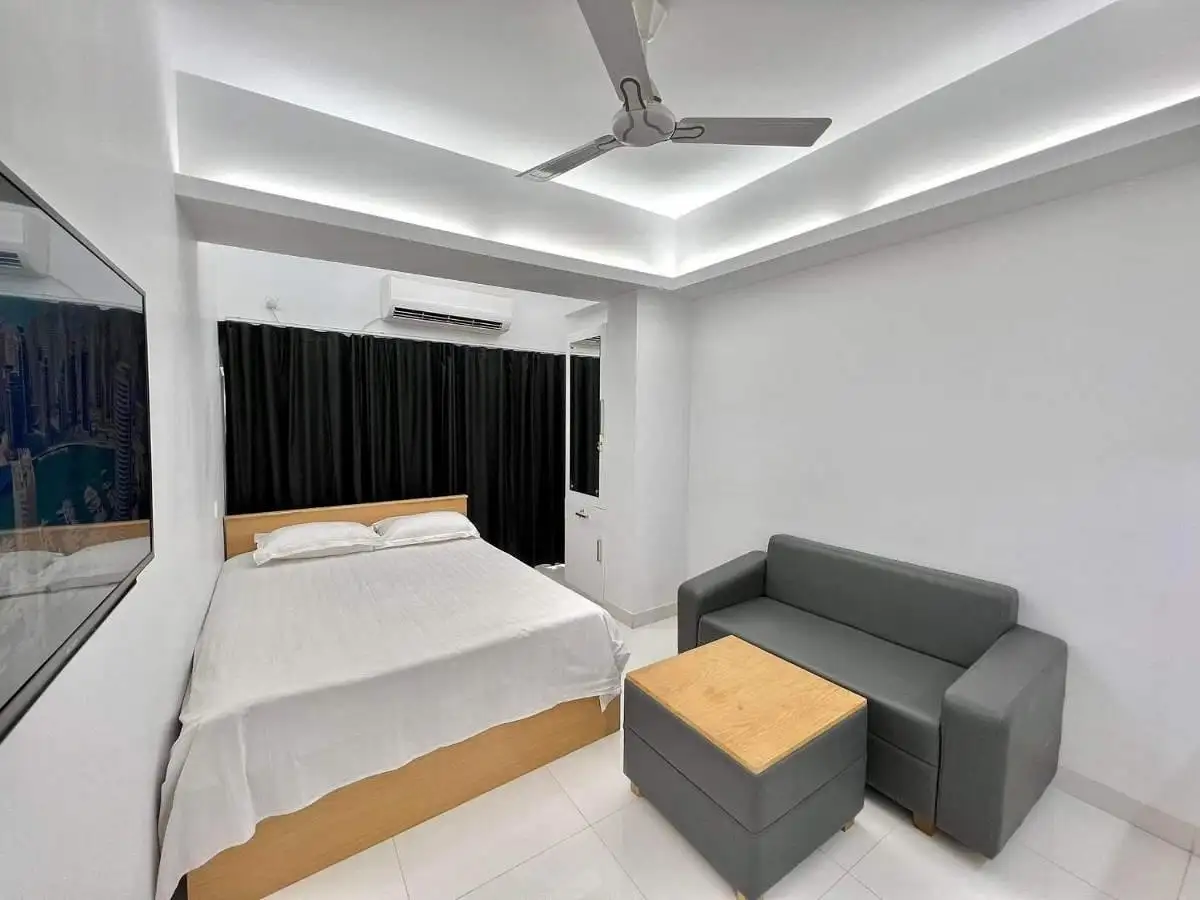 400 SFT - 1-Bedroom Fully Furnished Studio Serviced Apartment Rent in Dhaka in Bashundhara RA Thumbnail Image