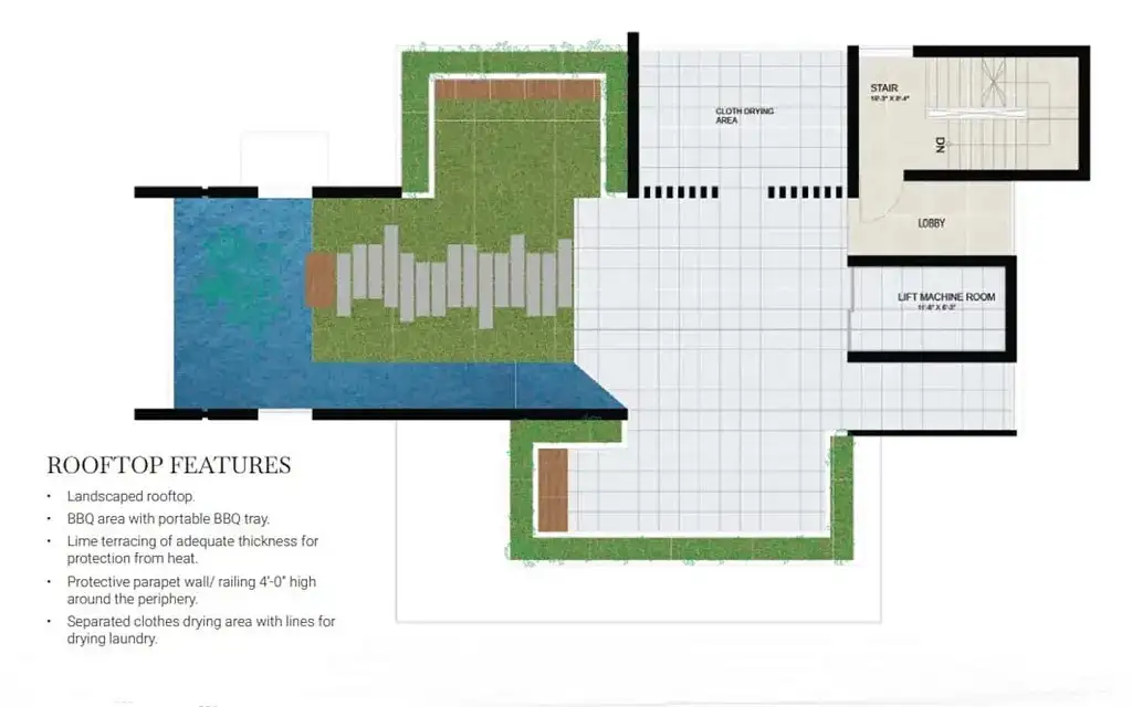 2166 SFT 3-Bedroom Apartment Sale in Dhaka in Bashundhara R-A   Image 2
