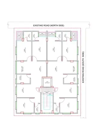 1250 Sft, South Facing, 3 Bed Ready Flat Sale @ Banasree. Block-G Image 3