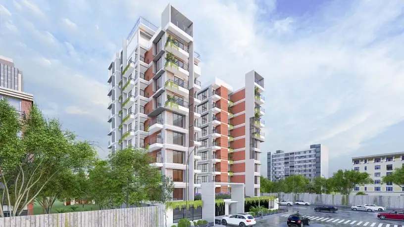 Exclusive 3380 sft South facing 4 Beds On Going Apartment Sale at Bashundhara R/A. Thumbnail Image