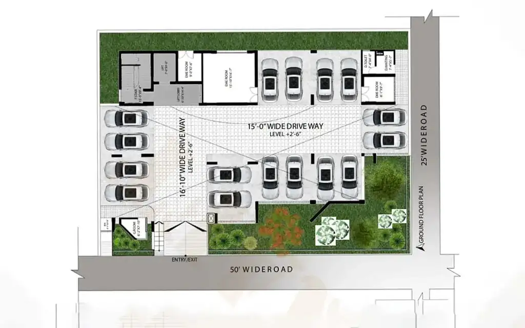2052 SFT 3-Bedroom Apartment Sale in Dhaka in Bashundhara R-A Image 1